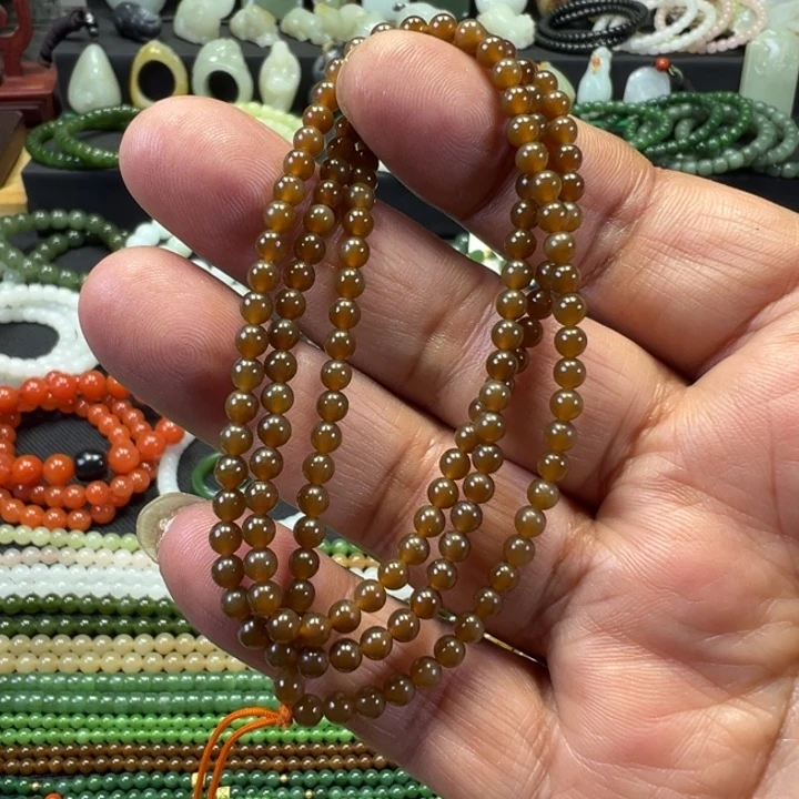 和田玉未镶嵌套链