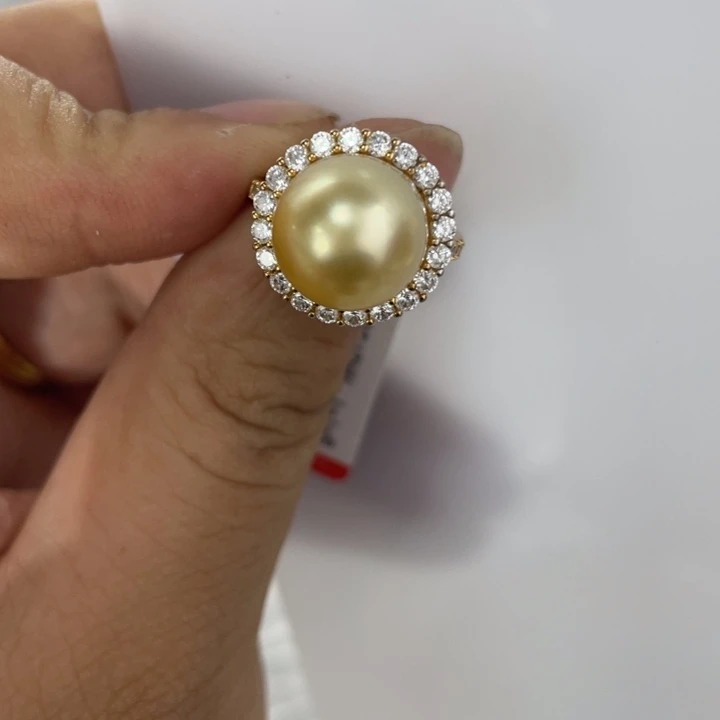 手绳海水珍珠银S925镶嵌