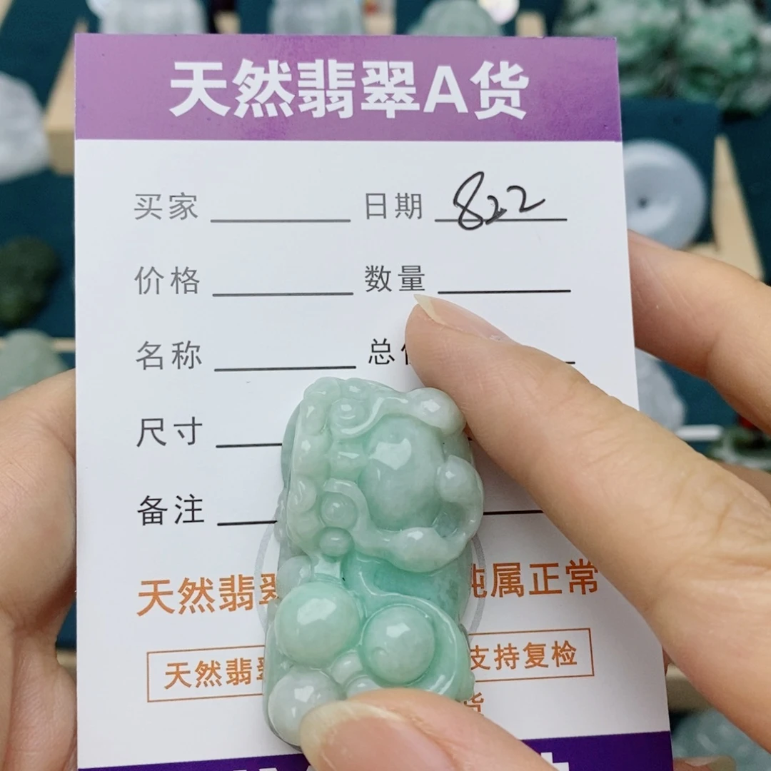 颈饰未镶嵌翡翠貔貅