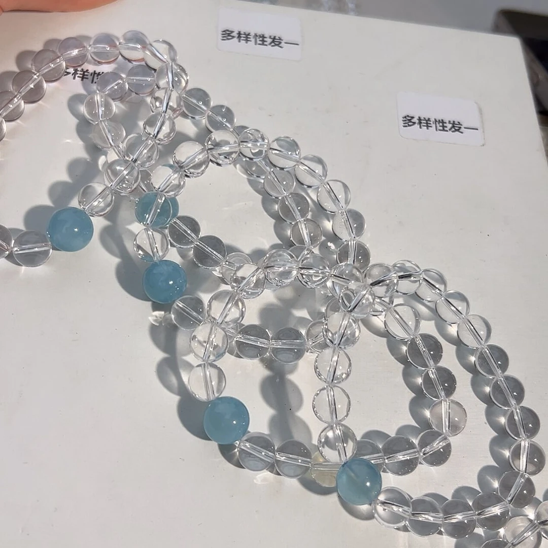 水晶手链未镶嵌多样性发一10