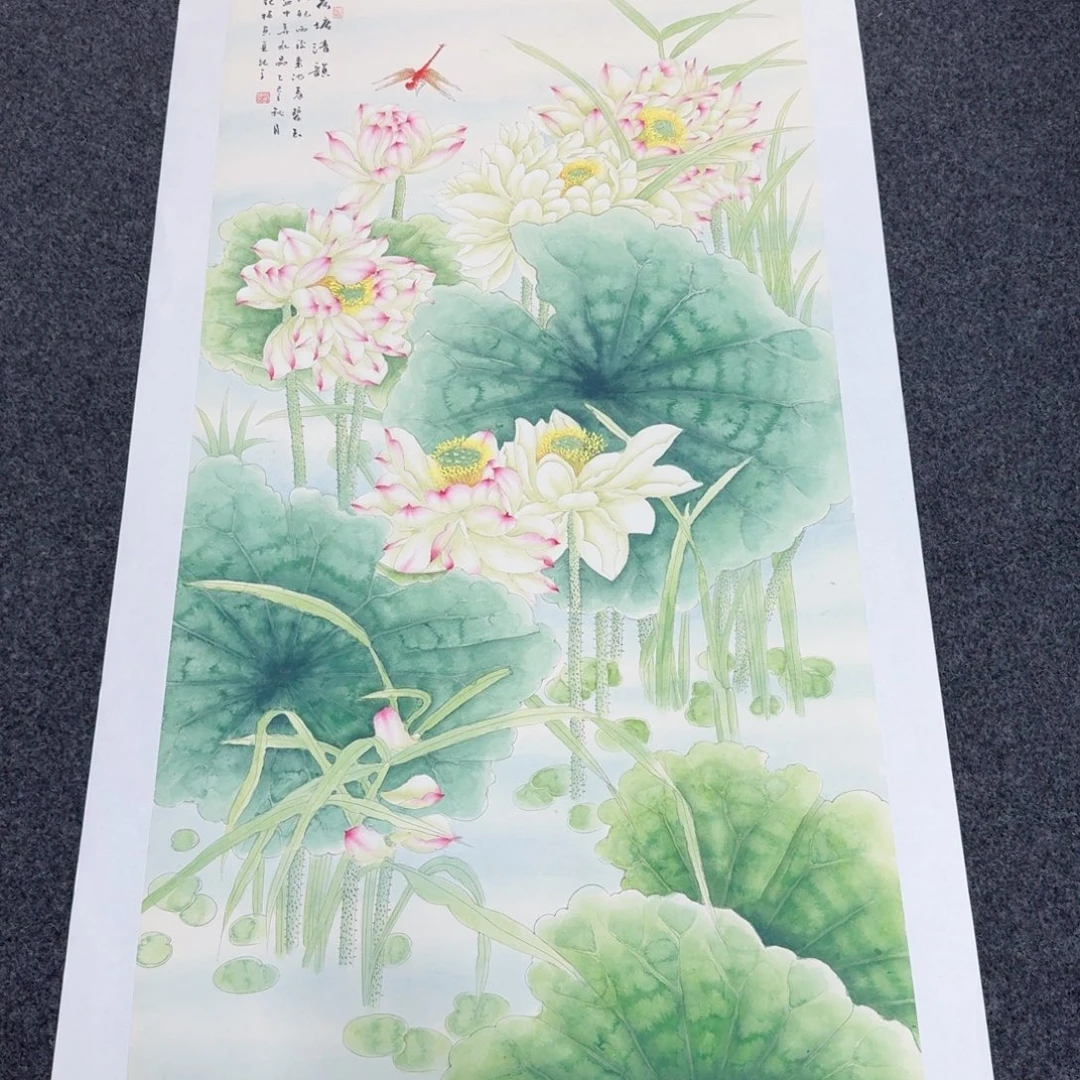 国画国画作品山水花鸟纯手绘