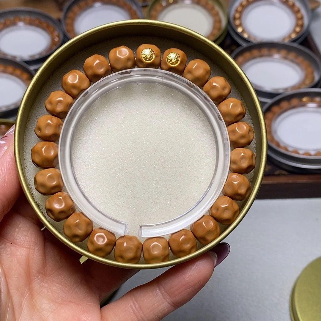 猴头核桃手串375号10左右18K双标深坑奶酪全品