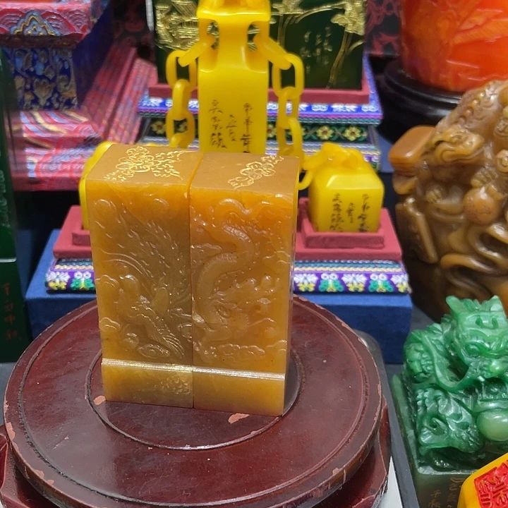 寿山石印石篆刻印章引首章闲章姓名章生日礼物