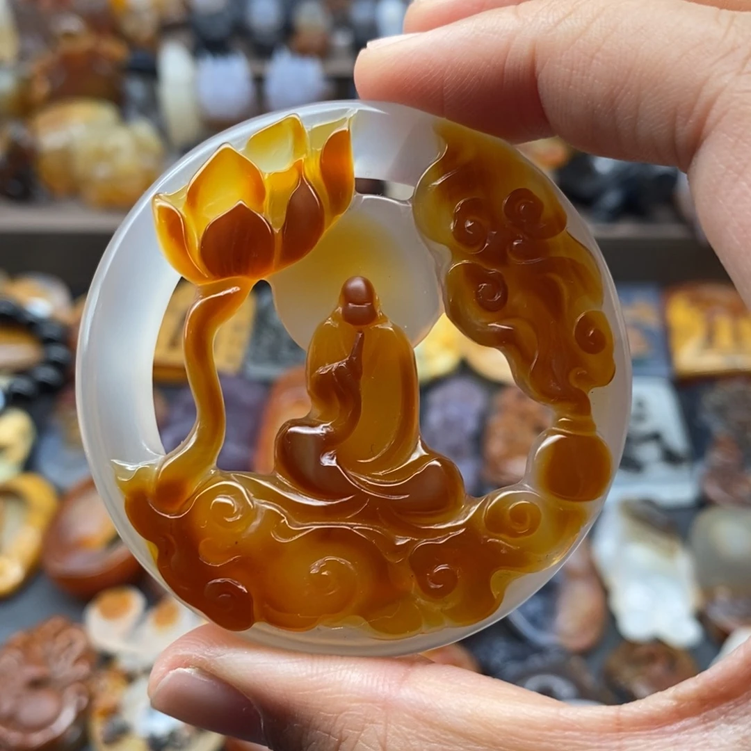 未镶嵌吊坠(不含链)玛瑙/玉髓
