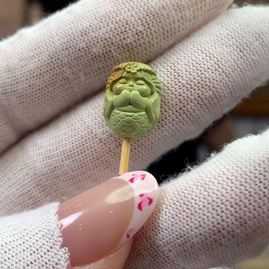 绿松石未镶嵌挂件