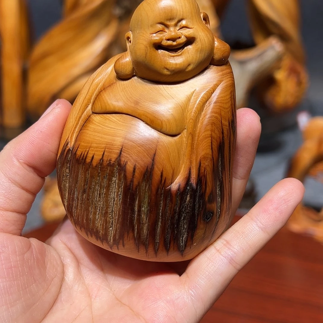 柏木崖柏木手把件摆件