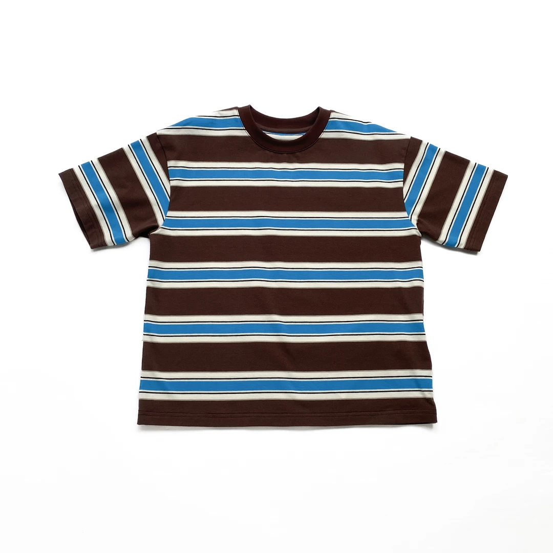 M 儿童休闲百搭圆领宽松套头时尚针织T 25B005527