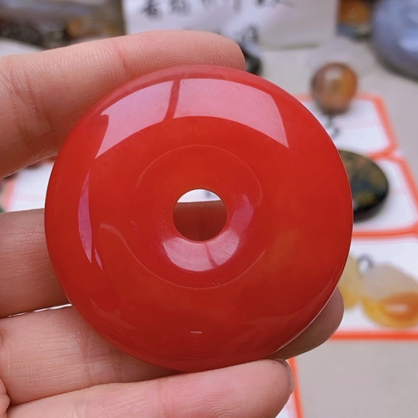 【闪购商品】未镶嵌玛瑙/玉髓珠宝半成品白**士