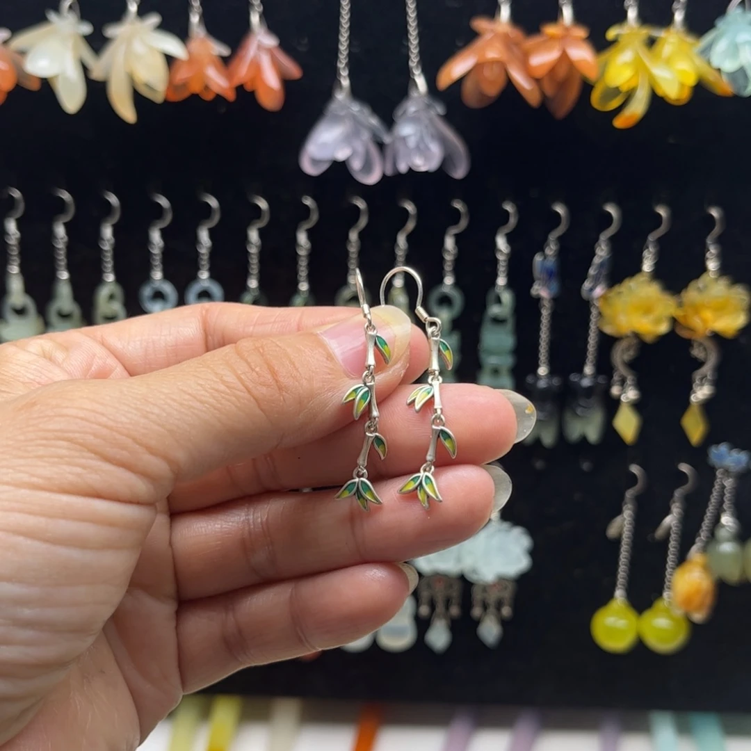 悦****蛇纹石玉未镶嵌发簪