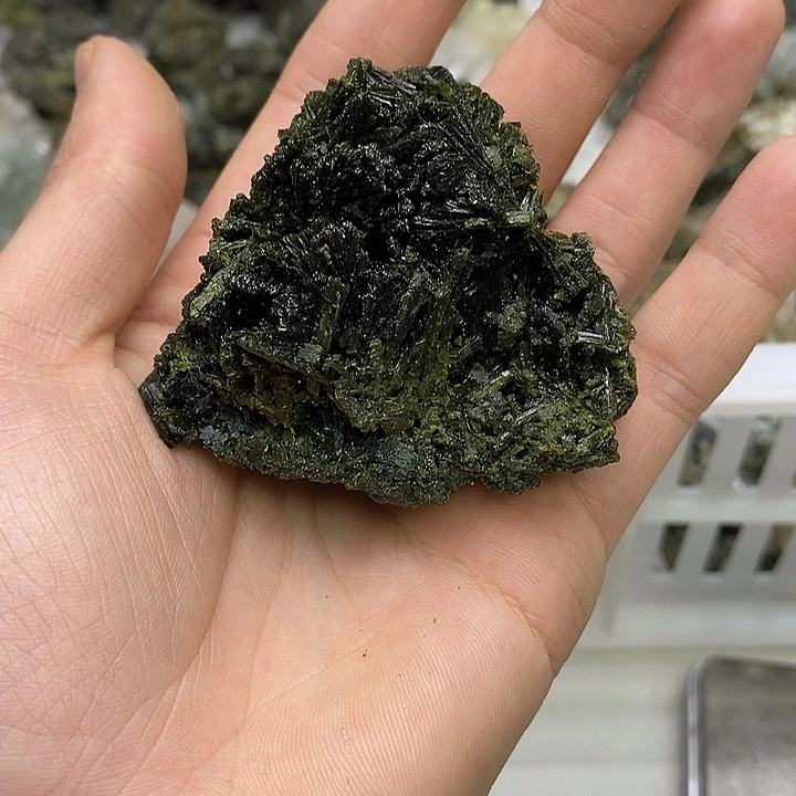 有机玻璃爆花绿帘洞-016