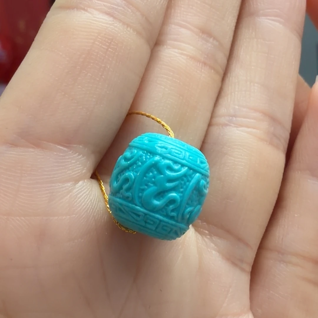 绿松石未镶嵌颈饰