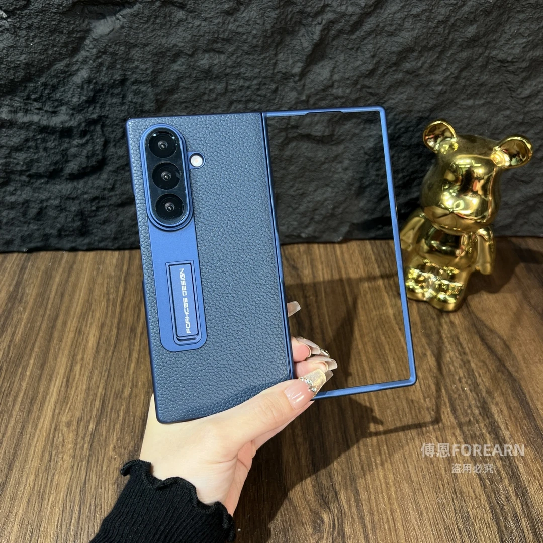 适用于三星ZFold7手机壳折叠屏fold7支架保护套带前框男女全包