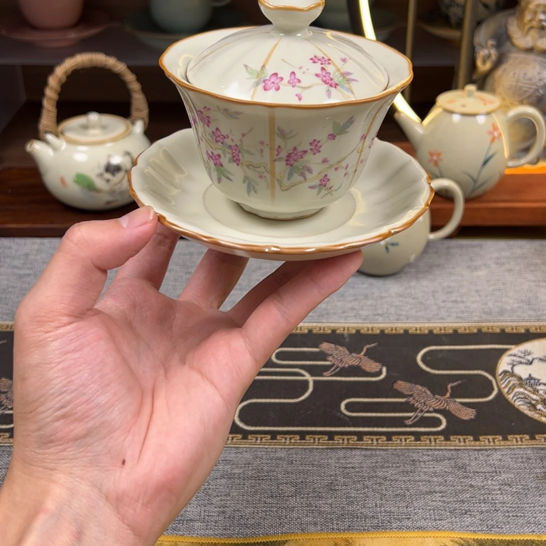 陶瓷茶具盖碗茶壶杯子