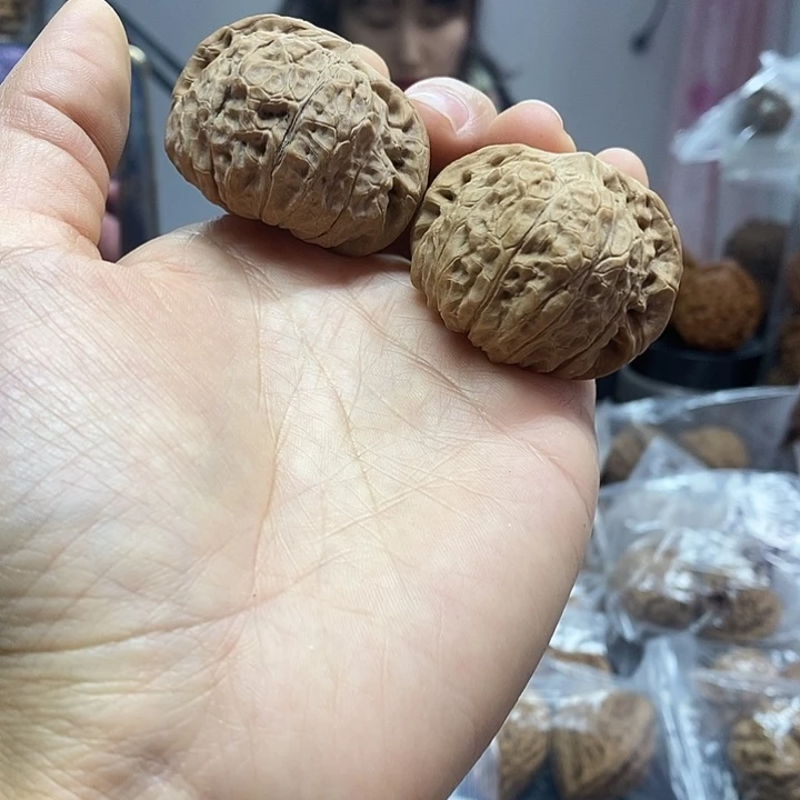 把件文玩核桃42.5南瓜墩油