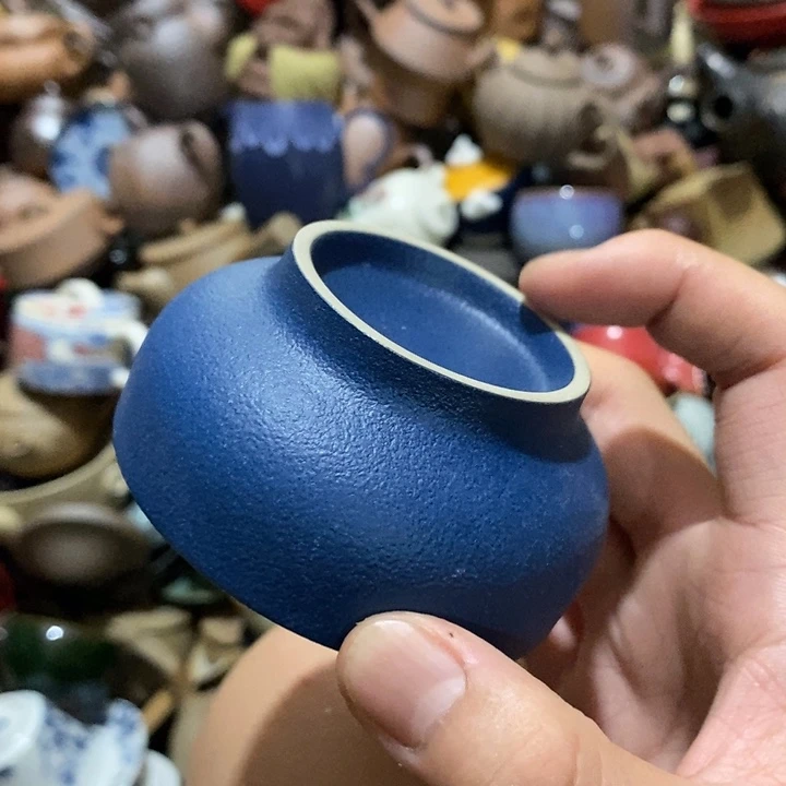 瓷片荷花的小尾巴就算