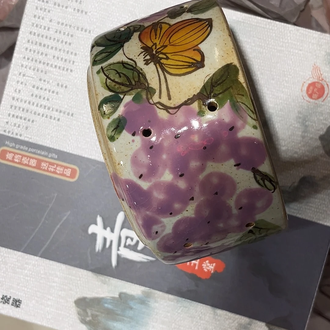 陶泥景德镇手工手绘高温釉下彩