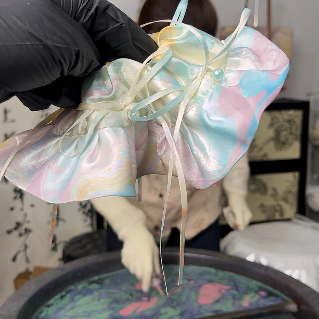 布艺非金属126芭蕾发圈浮生若梦