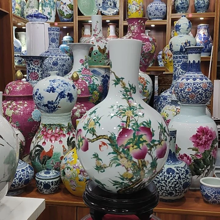 瓷片景德镇陶瓷花瓶子子