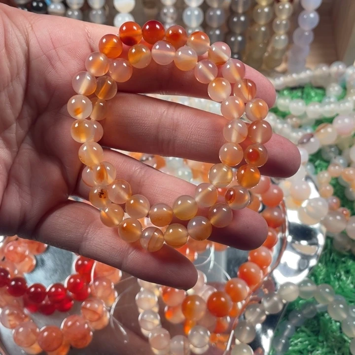 玛瑙/玉髓合金手链