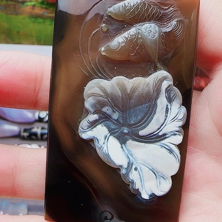 玛瑙/玉髓合金珠宝半成品