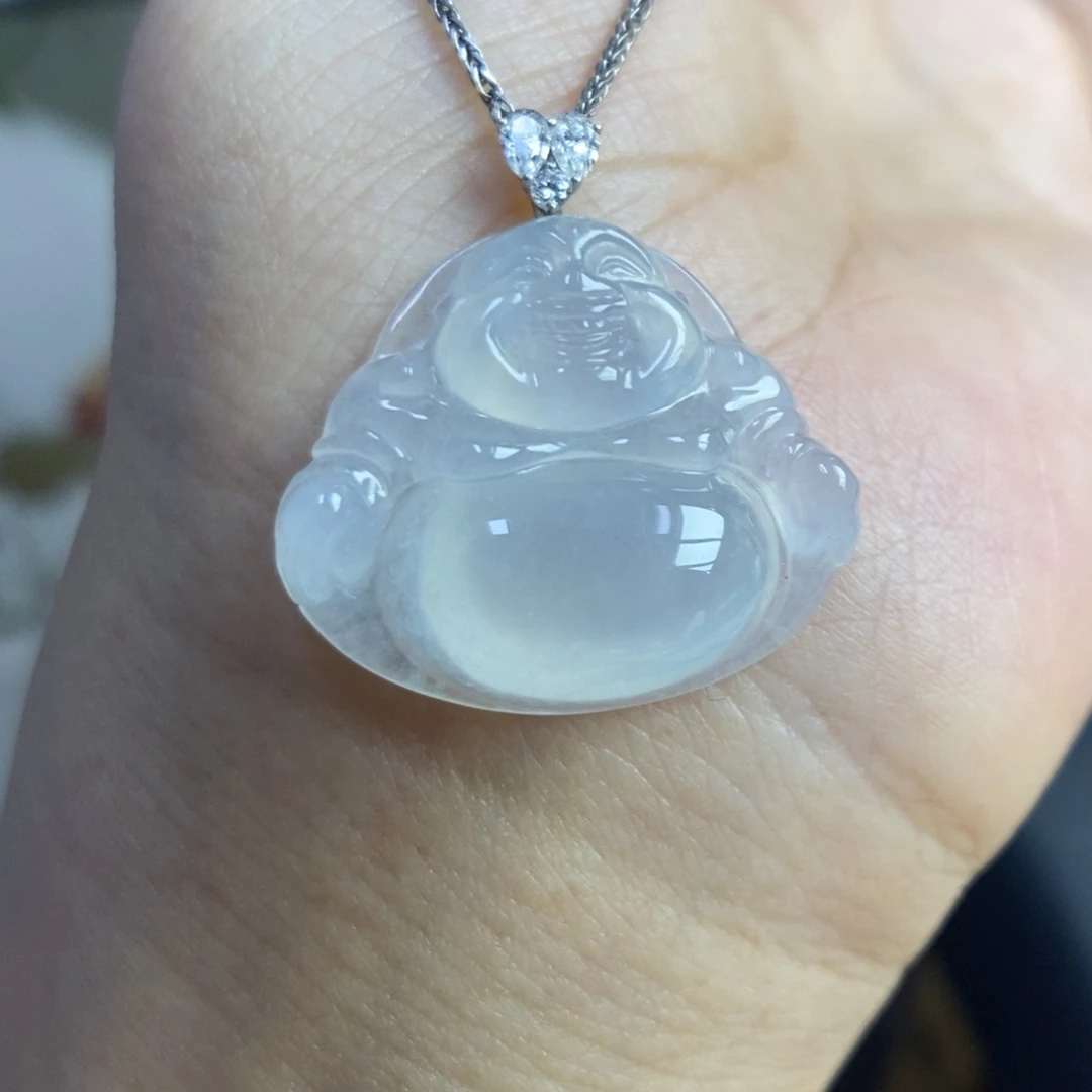 【闪购商品】颈饰18K金镶嵌翡翠20