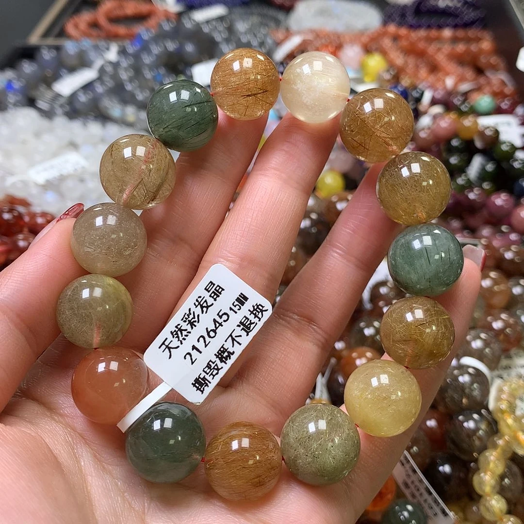 水晶手链未镶嵌，