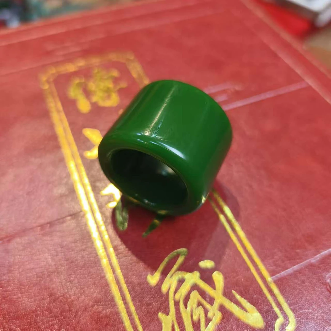 【闪购商品】 和田碧玉 光面扳指