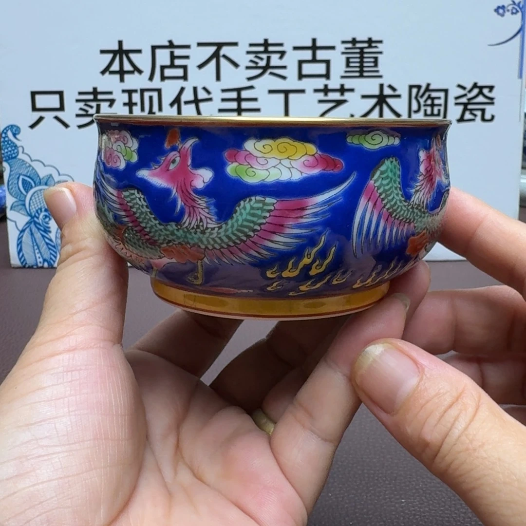 景德镇手工手绘展示