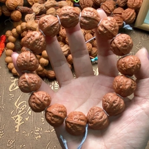 文玩核桃手串文玩核桃磨盘