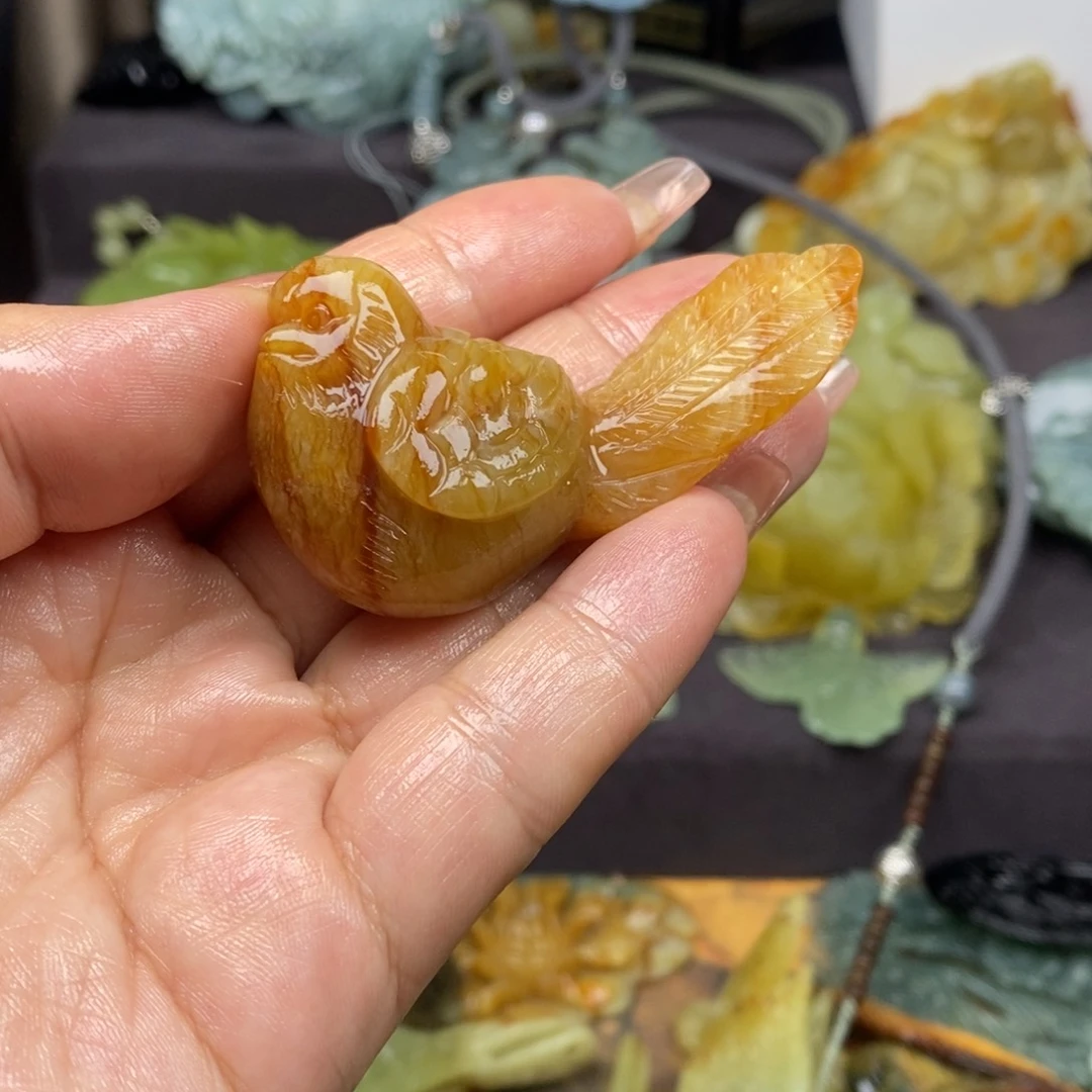 *****蛇纹石玉未镶嵌吊坠(赠链)