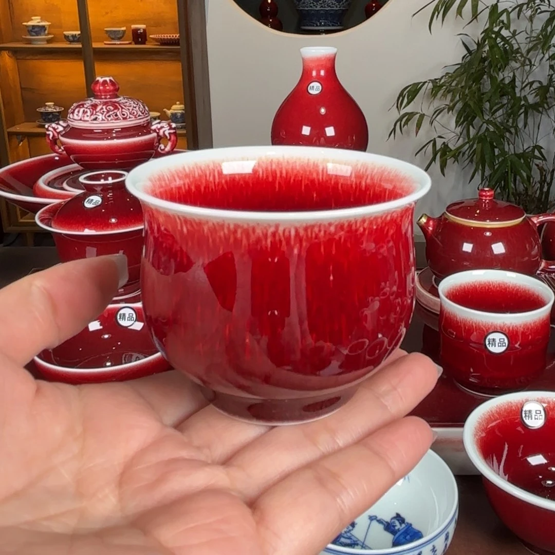 杯小****4闻轩坊柴窑 精品圆满杯