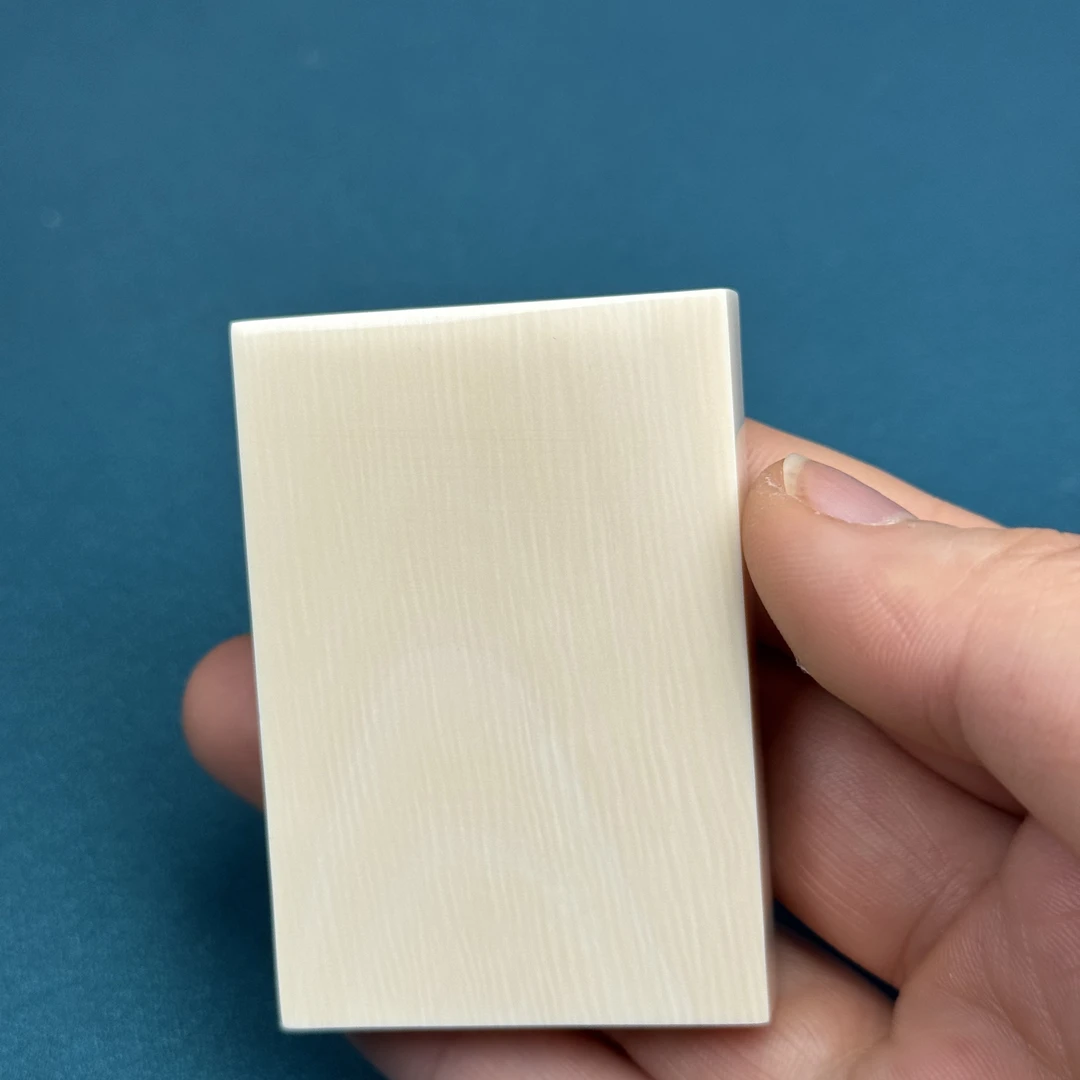 K9179天然猛犸牙 无事牌461 40*60*10mm支持鉴定 假一罚四