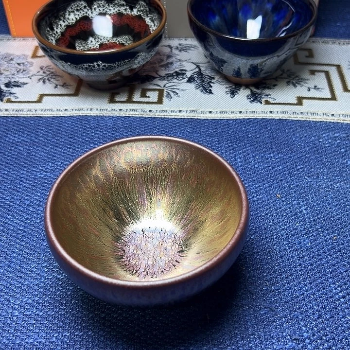 建阳建盏建盏喝茶主人杯