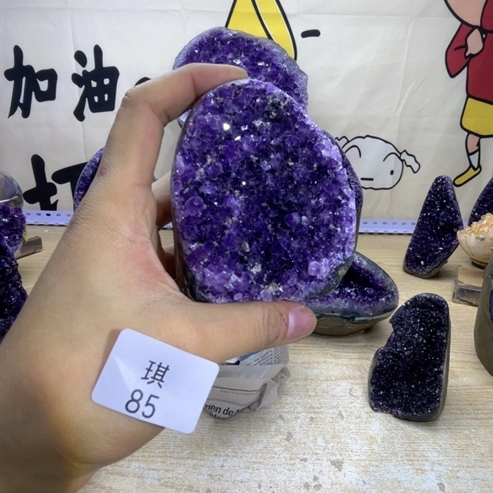 未镶嵌珠宝半成品紫晶