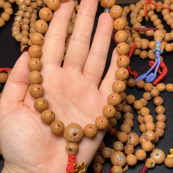 凤眼菩提手串手持12+