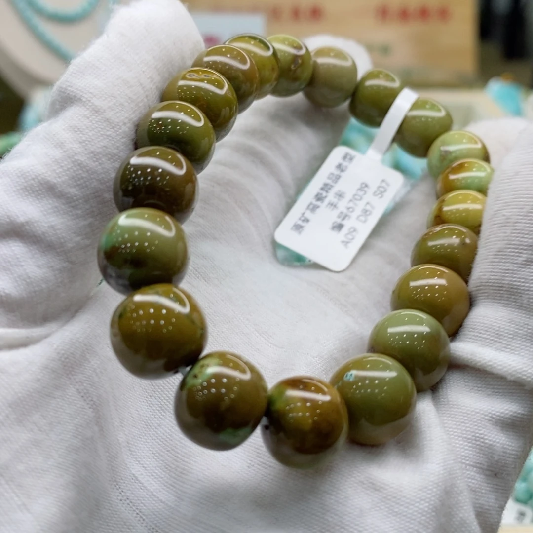 绿松石珠宝奇石未镶嵌L****～