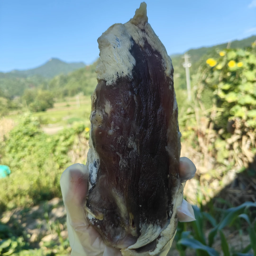 大别山生态慢养黑猪肉腊肉纯瘦肉