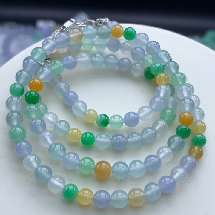 毛衣链未镶嵌翡翠