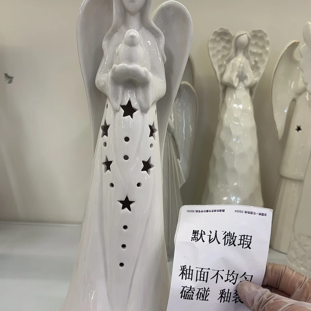 拥***光陶瓷陶瓷摆件 默认微瑕 NO退NO 换 普通地区满28包邮