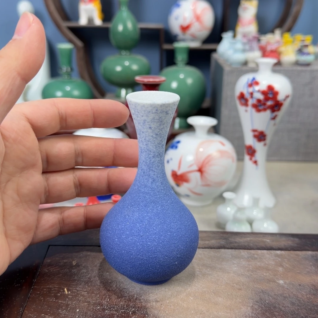 陶瓷手工小花器摆件