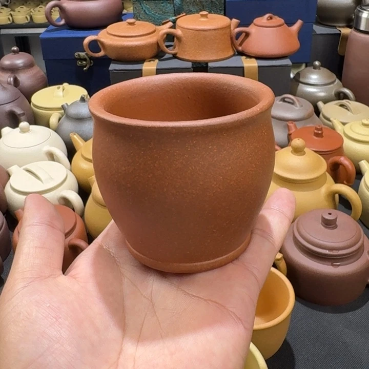 茶壶紫砂降坡泥主人杯200cc