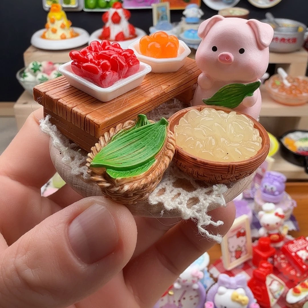 树脂食玩冰箱贴 凭开箱视频售后