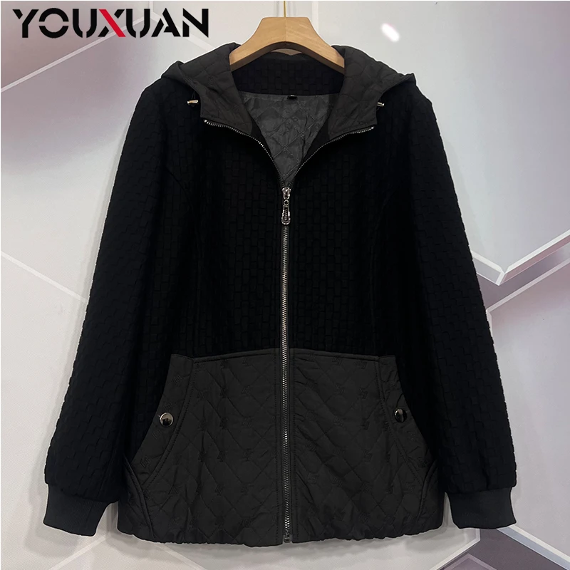 【设计师】2024女士秋冬时尚宽松休闲韩版潮流时尚百搭外套39096