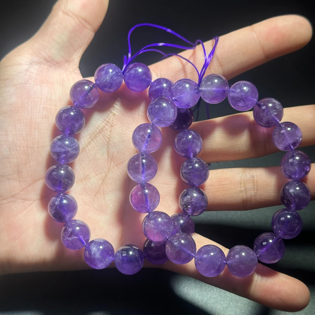 【三弟推荐】天然紫水晶乌拉圭手串（多样性发其一）-20203