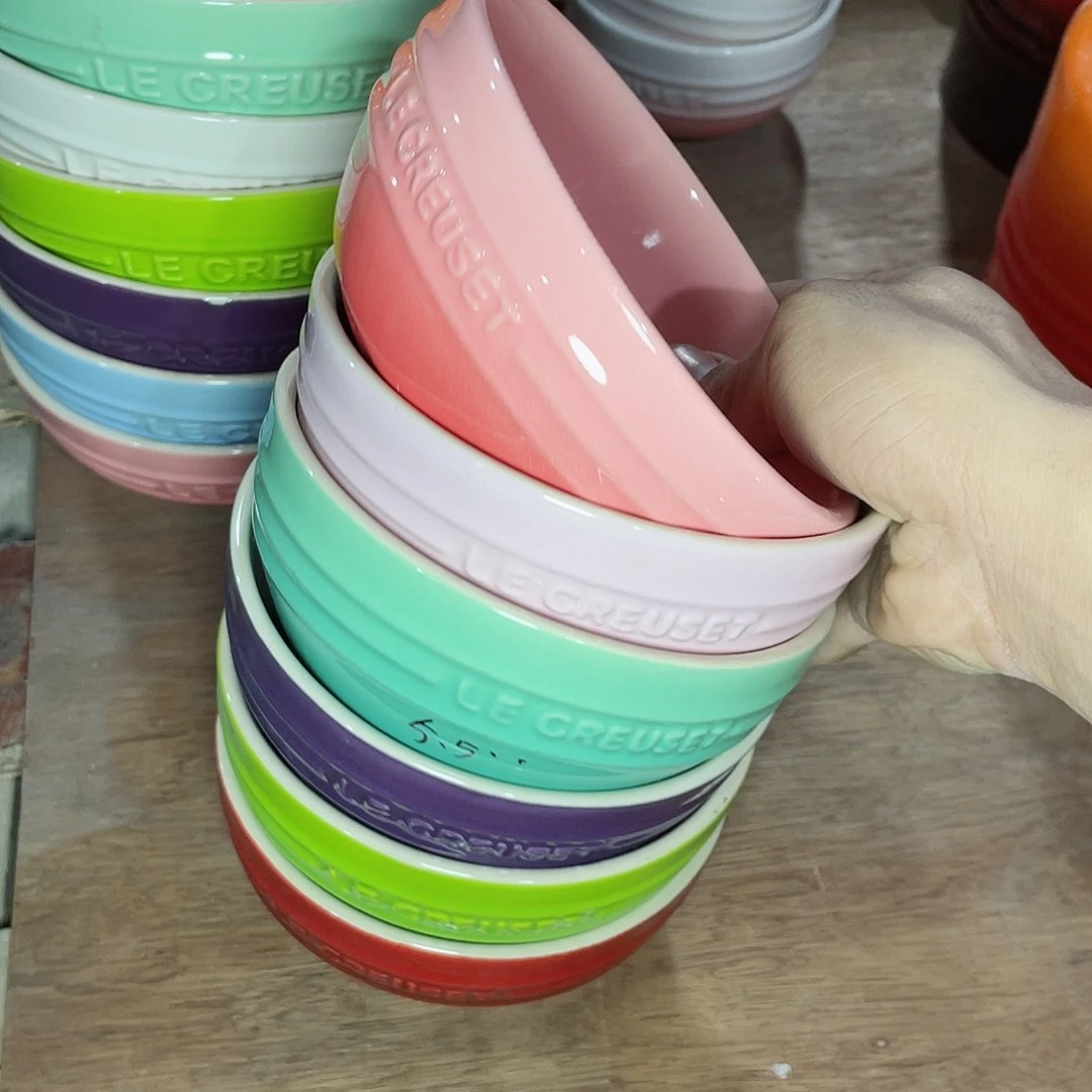 瓷片微瑕陶瓷餐具家用  两个5.5