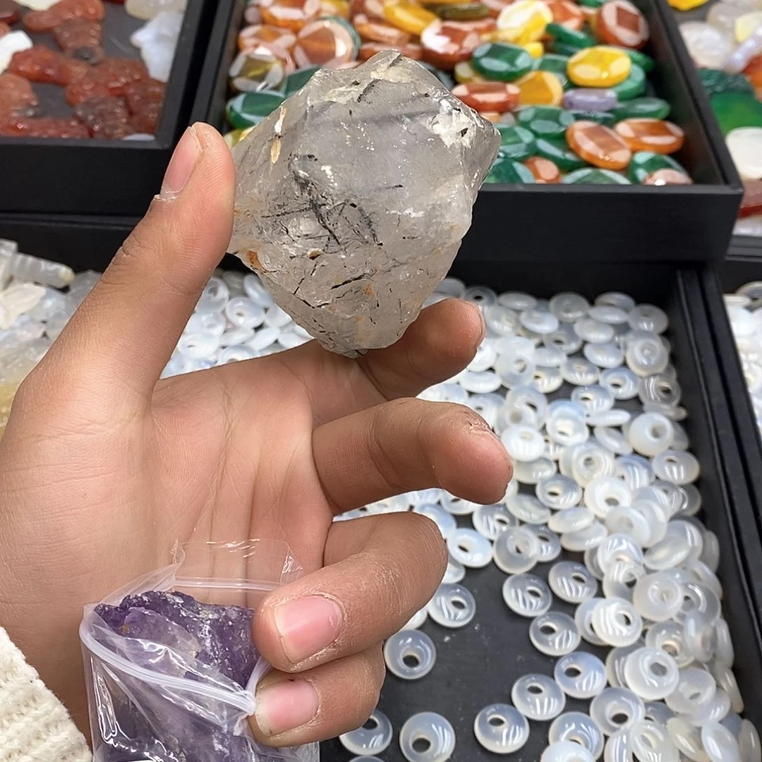 玛瑙/玉髓珠宝半成品合金洛****坊