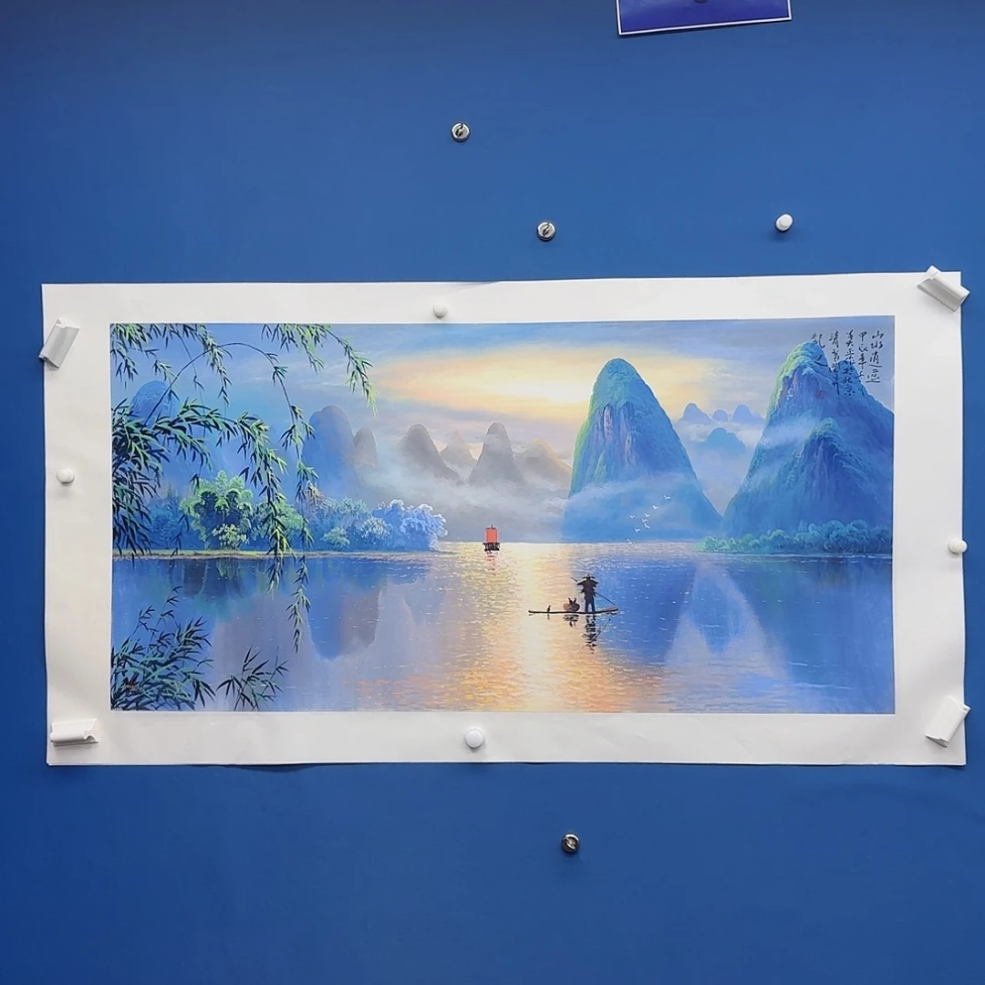 国画多次参加国内外大型展览交流