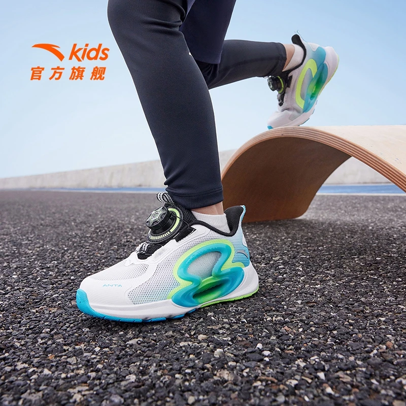 【米九儿】安踏儿童小童逐月跑鞋透气防滑耐磨轻便跑步运动鞋
