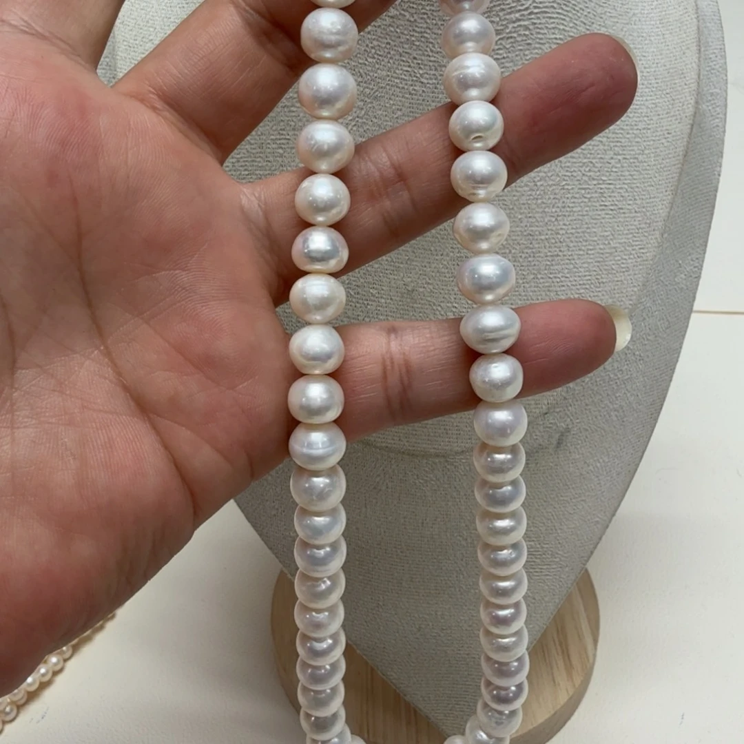 颈饰淡水珍珠合金10007