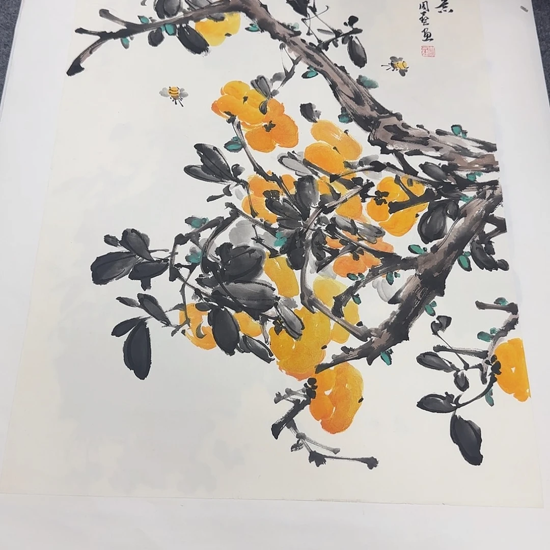 国画纯手绘山水花鸟69/45